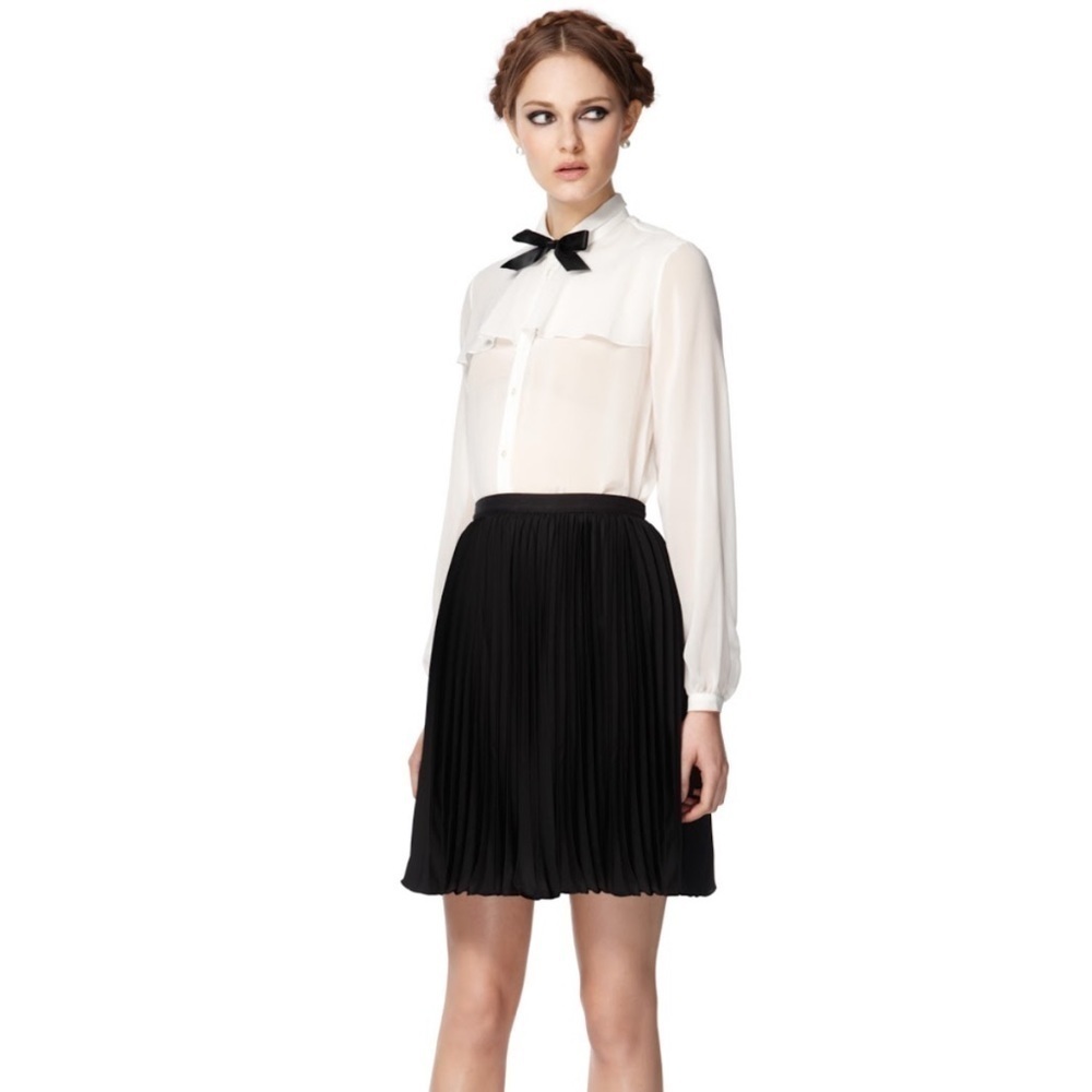 Jason Wu for Target Mini Pleated Full Skirt Black